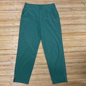 Athleta Brooklyn Green Ankle Pants 12T